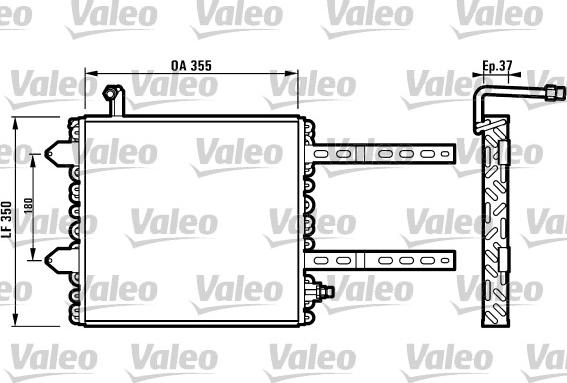 Valeo 816972 - Kondenser, kondisioner furqanavto.az