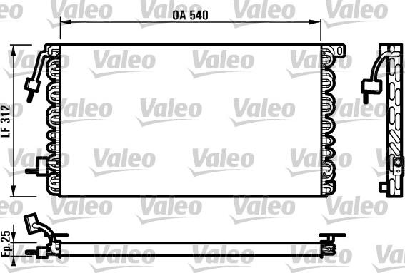 Valeo 816977 - Kondenser, kondisioner furqanavto.az