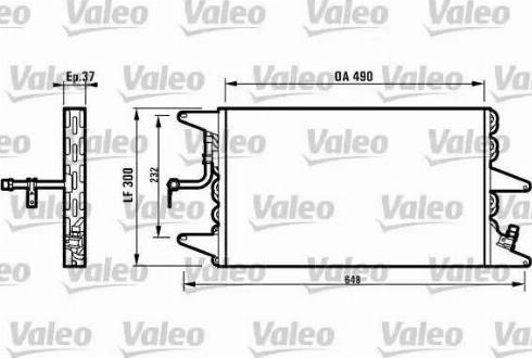 Valeo 816896 - Kondenser, kondisioner furqanavto.az