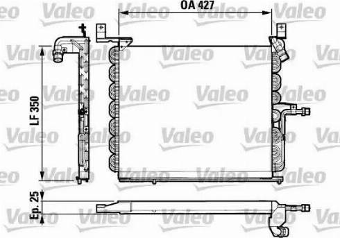 Valeo 816879 - Kondenser, kondisioner furqanavto.az