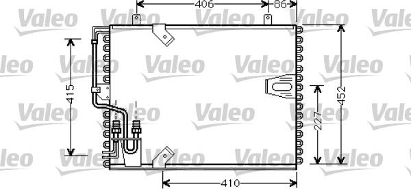 Valeo 816874 - Kondenser, kondisioner furqanavto.az