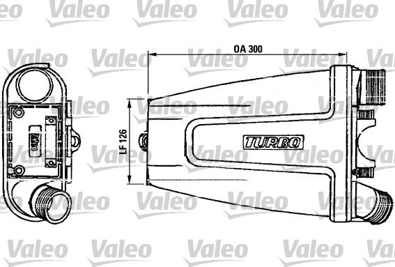 Valeo 816790 - Intercooler, şarj cihazı furqanavto.az