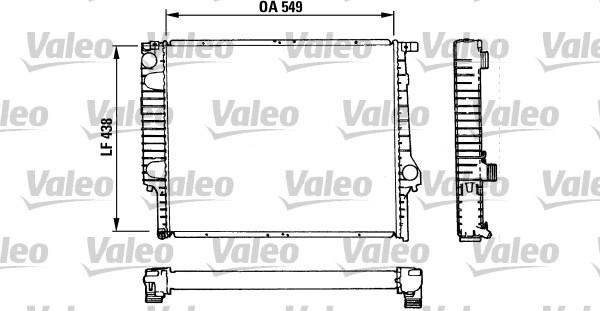 Valeo 810947 - Radiator, mühərrikin soyudulması furqanavto.az