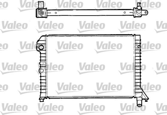 Valeo 810957 - Radiator, mühərrikin soyudulması furqanavto.az