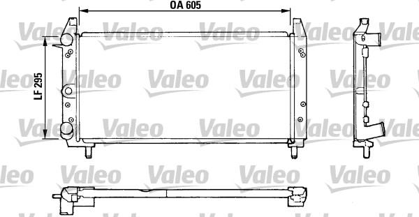 Valeo 810924 - Radiator, mühərrikin soyudulması furqanavto.az