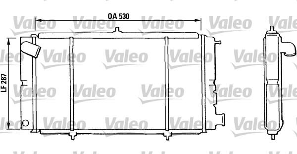 Valeo 810811 - Radiator, mühərrikin soyudulması furqanavto.az