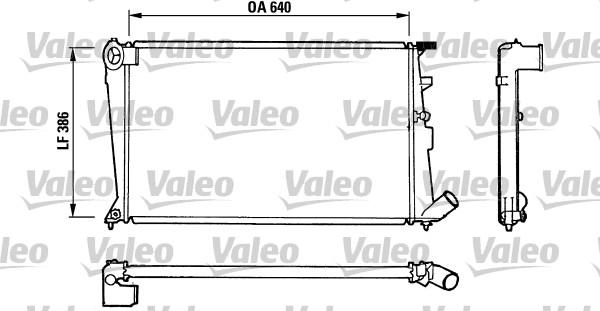 Valeo 810836 - Radiator, mühərrikin soyudulması furqanavto.az