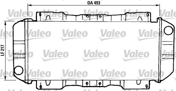 Valeo 811046 - Radiator, mühərrikin soyudulması furqanavto.az