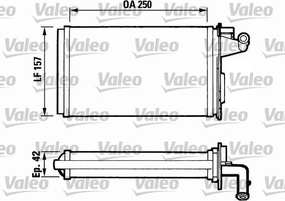 Valeo 811075 - İstilik dəyişdiricisi, daxili isitmə furqanavto.az