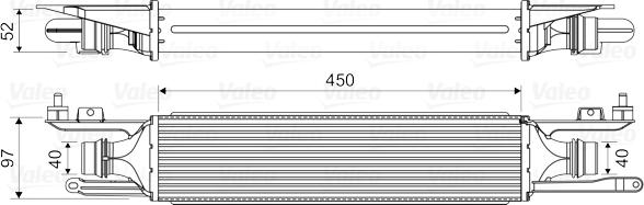 Valeo 818578 - Intercooler, şarj cihazı furqanavto.az