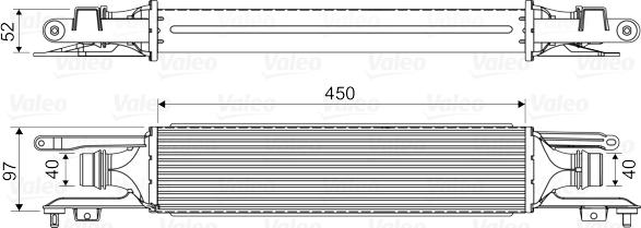 Valeo 818577 - Intercooler, şarj cihazı furqanavto.az