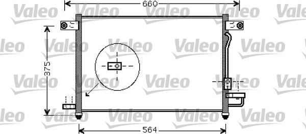 Valeo 818061 - Kondenser, kondisioner furqanavto.az