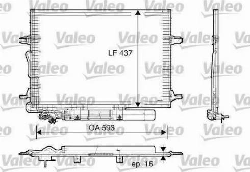 BEHR 8FC 351 300-711 - Kondenser, kondisioner furqanavto.az