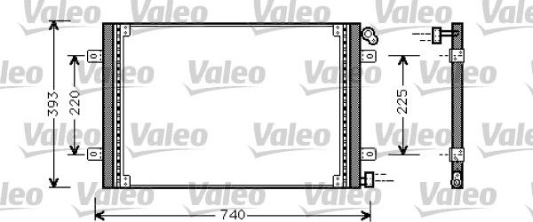 Valeo 818029 - Kondenser, kondisioner furqanavto.az