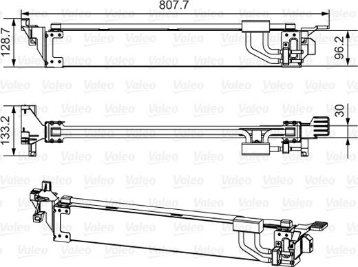 Valeo 818248 - Yağ soyuducu, mühərrik yağı furqanavto.az