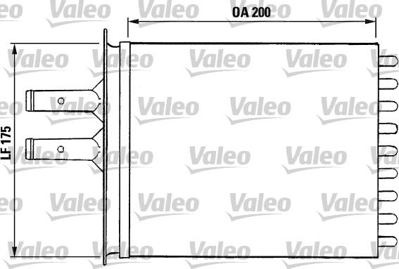 Valeo 812081 - İstilik dəyişdiricisi, daxili isitmə furqanavto.az