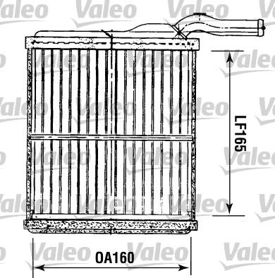 Valeo 812077 - İstilik dəyişdiricisi, daxili isitmə furqanavto.az