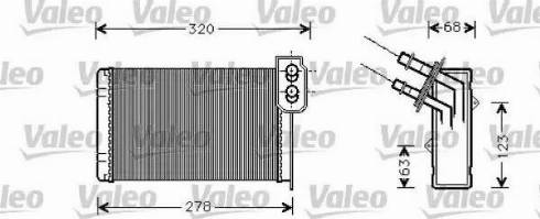 Valeo 812111 - İstilik dəyişdiricisi, daxili isitmə furqanavto.az