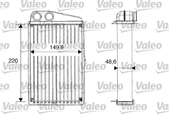 Valeo 812247 - Radiator, mühərrikin soyudulması furqanavto.az