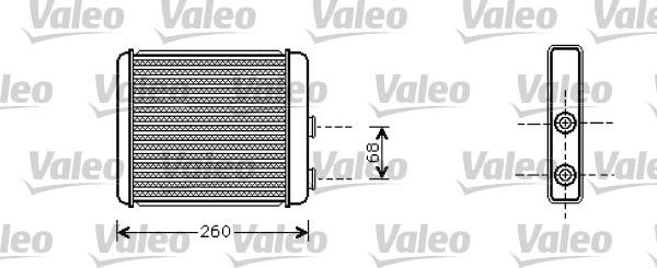 Valeo 812285 - Radiator, mühərrikin soyudulması furqanavto.az