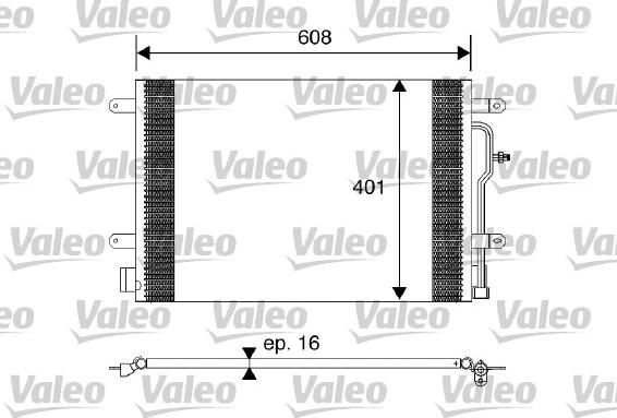 Valeo 817569 - Kondenser, kondisioner furqanavto.az