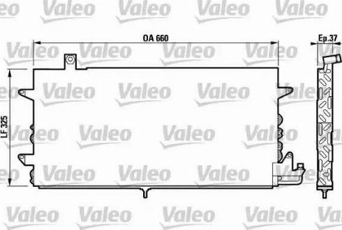 Valeo 817019 - Kondenser, kondisioner furqanavto.az