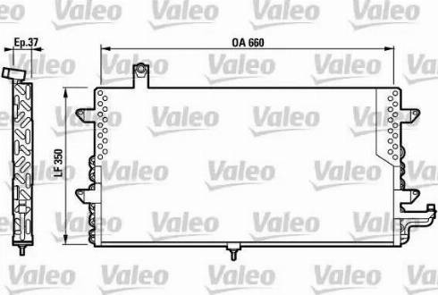 Valeo 817020 - Kondenser, kondisioner furqanavto.az