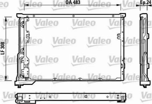 Valeo 817198 - Kondenser, kondisioner furqanavto.az