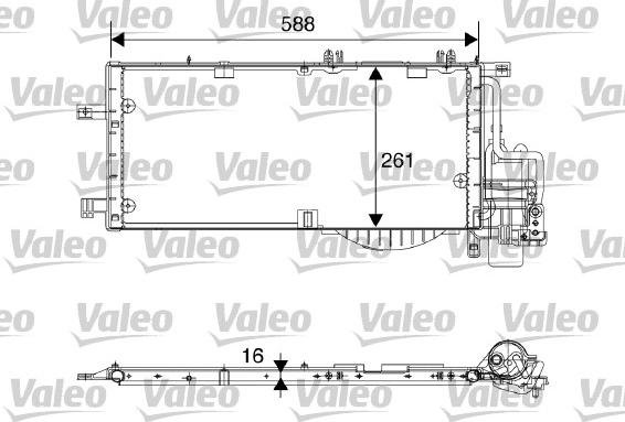 Valeo 817844 - Kondenser, kondisioner furqanavto.az