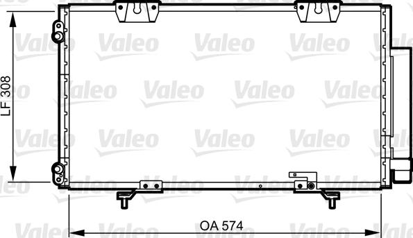 Valeo 817802 - Kondenser, kondisioner furqanavto.az