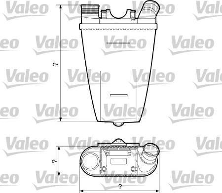 Valeo 817204 - Intercooler, şarj cihazı furqanavto.az