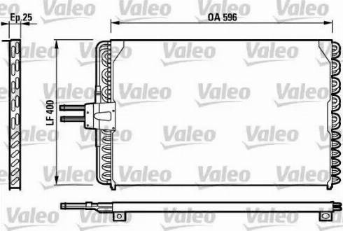 Valeo 817228 - Kondenser, kondisioner furqanavto.az