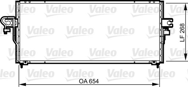 Valeo 817794 - Kondenser, kondisioner furqanavto.az