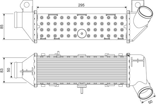 Valeo 817766 - Intercooler, şarj cihazı furqanavto.az