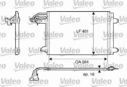 BEHR 8FC 351 301-044 - Kondenser, kondisioner furqanavto.az