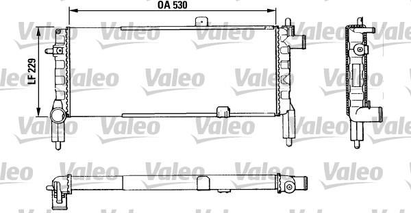 Valeo 883920 - Radiator, mühərrikin soyudulması furqanavto.az