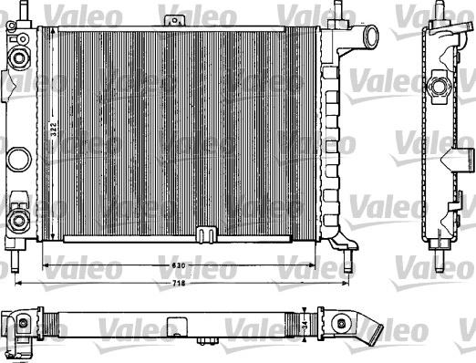 Valeo 883859 - Radiator, mühərrikin soyudulması furqanavto.az