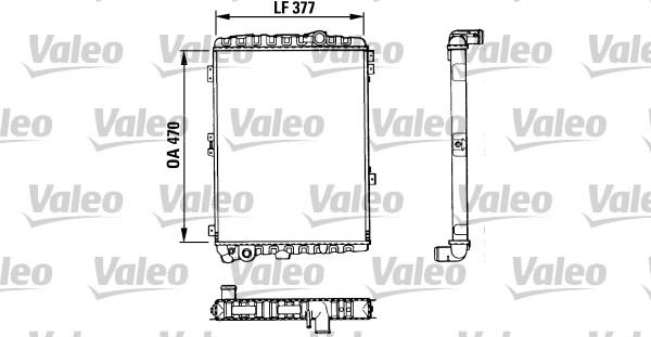 Valeo 883864 - Radiator, mühərrikin soyudulması furqanavto.az