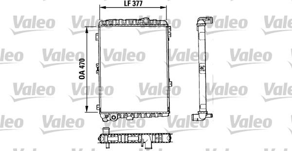 Valeo 883863 - Radiator, mühərrikin soyudulması furqanavto.az