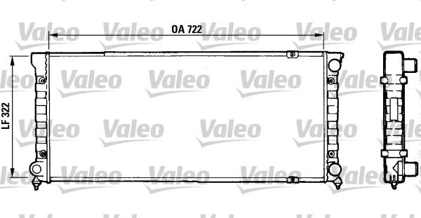 Valeo 883872 - Radiator, mühərrikin soyudulması furqanavto.az