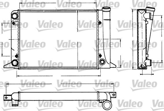 Valeo 883769 - Radiator, mühərrikin soyudulması furqanavto.az