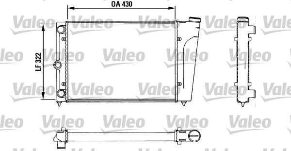 Valeo 883718 - Radiator, mühərrikin soyudulması furqanavto.az