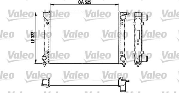 Valeo 883727 - Radiator, mühərrikin soyudulması furqanavto.az