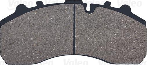 Valeo 882200 - Əyləc altlığı dəsti, əyləc diski furqanavto.az