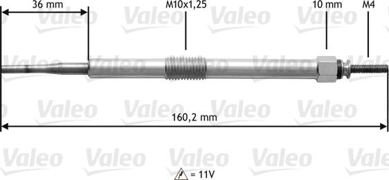 Valeo 345144 - İşıqlandırma şamı www.furqanavto.az