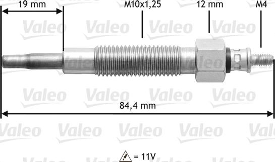 Valeo 345145 - İşıqlandırma şamı furqanavto.az