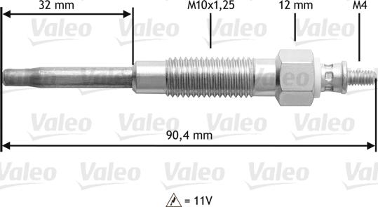 Valeo 345141 - İşıqlandırma şamı www.furqanavto.az