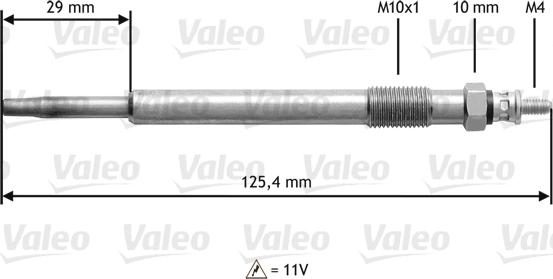 Valeo 345168 - İşıqlandırma şamı furqanavto.az