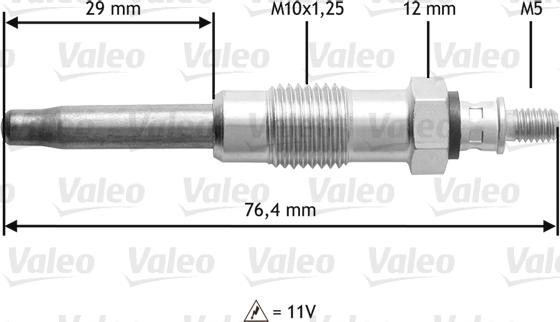 Valeo 345170 - İşıqlandırma şamı www.furqanavto.az