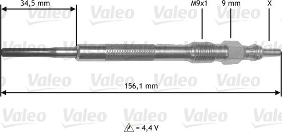 Valeo 345219 - İşıqlandırma şamı furqanavto.az